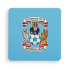 Coventry City Crested Coaster SKY BLUE