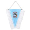 Coventry City Crest Small Pennant SKY BLUE