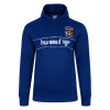 Coventry City Retro Half Zip Hoodie