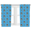 Coventry City All Over Crest Curtains - 54