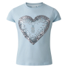 Coventry City Girls Heart Glitter T-Shirt