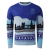 Coventry City Adult Christmas Skyline Jumper