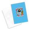 Coventry City Wiro Bound Pads A4 50 sheets