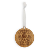 Coventry City Wooden Crest Baubles