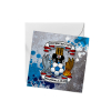 Coventry City Splatter Crest Card