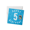 Coventry City 5th Birthday Card