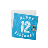 Coventry City 12th Birthday Card