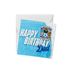 Coventry City Happy Birthday Dad Card