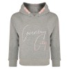 Coventry Girls Mid Crop Slogan Hoodie