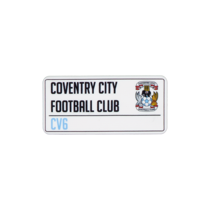 Coventry Street Sign Fridge Magnet