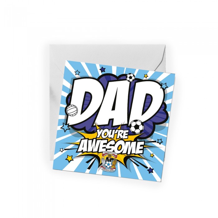 Coventry Awesome Dad Card