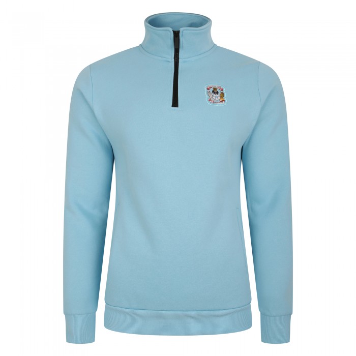 Coventry Essentials 1/4 Zip SKY BLUE