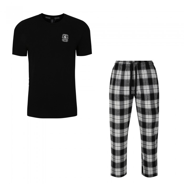 Coventry Adult Pyjama Set Black