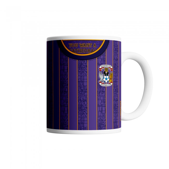 Coventry 22/23 Away Personalised Kit Inspired Mug