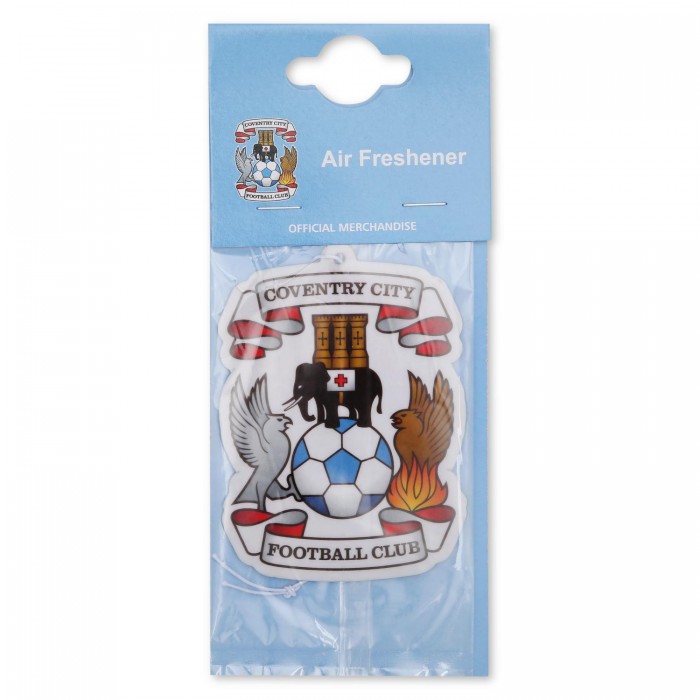 Coventry City Crest Air Freshener MULTI
