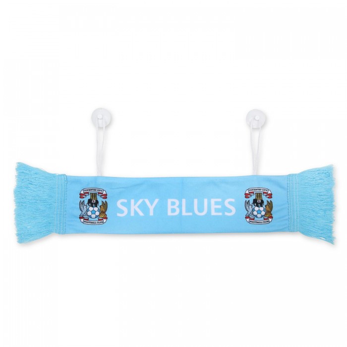 Coventry City Car Bar Scarf SKY BLIUE