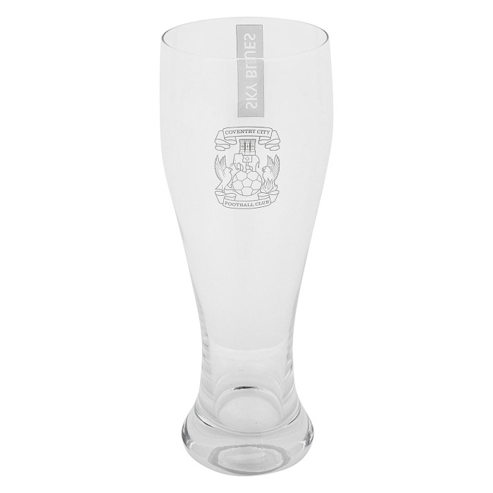Coventry City Tall Pint Glass