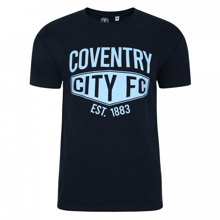 Coventry City Vintage Graphic Logo T-Shirt - Men's