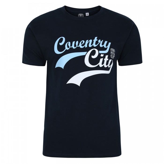 Coventry City Vintage Graphic Interest Logo T-Shir