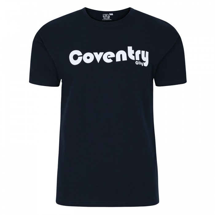 Coventry City Vintage Graphic Classic Logo T-Shirt