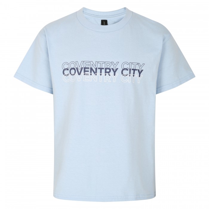 Coventry City Vintage Graphic Triple Logo T-Shirt 