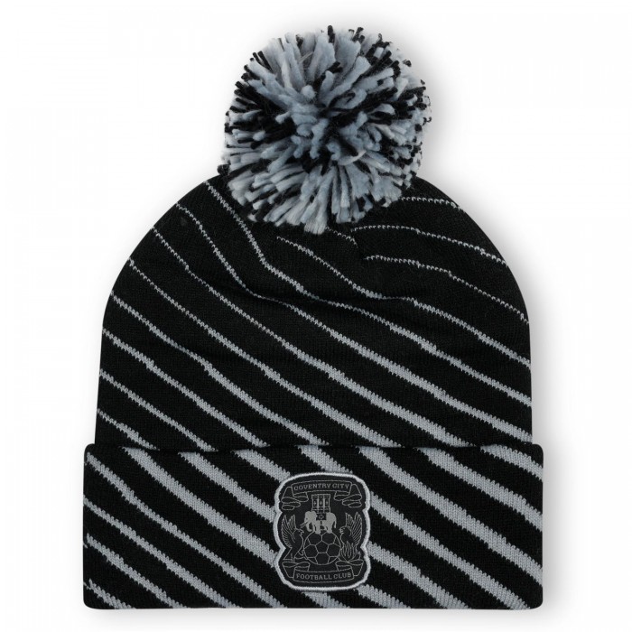Coventry City Adult Diagonal Stripe Beanie