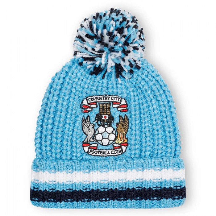 Coventry City Infant Chunky Stripe Beanie