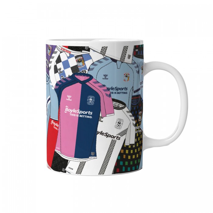 Coventry City Shirt Collection Mug
