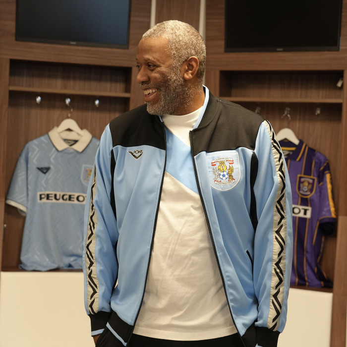Coventry City Retro 94-96 Home  Zip Jacket