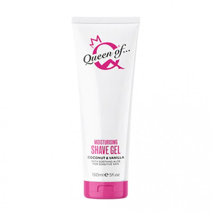Coventry City Queen of Shave Gel Coconut & Vanilla