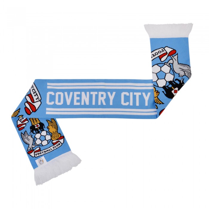 Coventry Jaquarded Crest Scarf