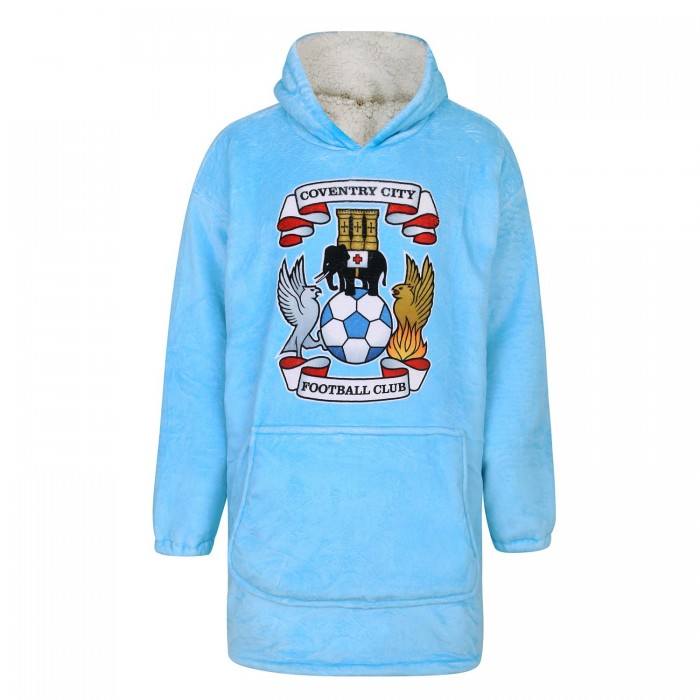 Coventry City Jumbo Sherpa Hoodie Adult