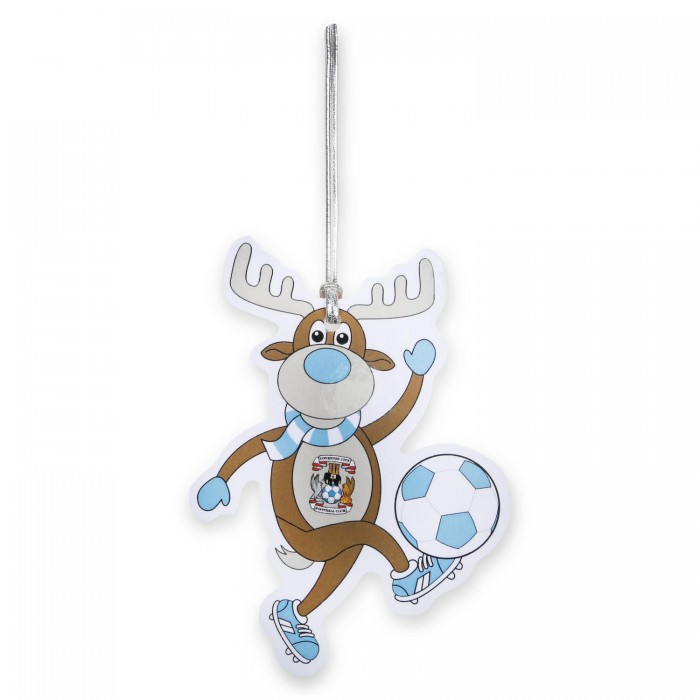 Coventry City Wooden Reindeer Animal Decoration