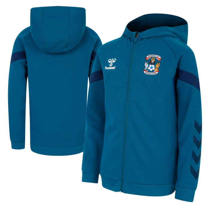 Coventry City Junior 24/25 Travel Zip Hoodie