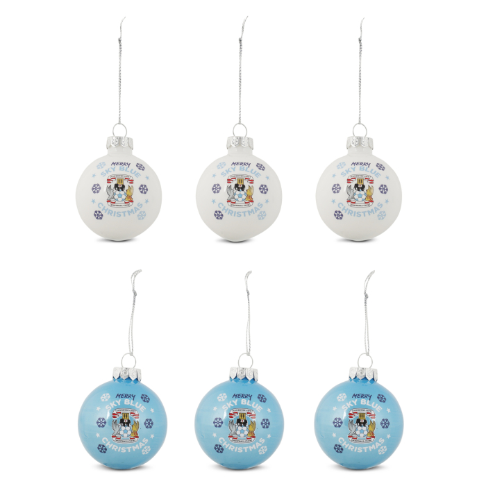 Coventry 6 Pack Baubles