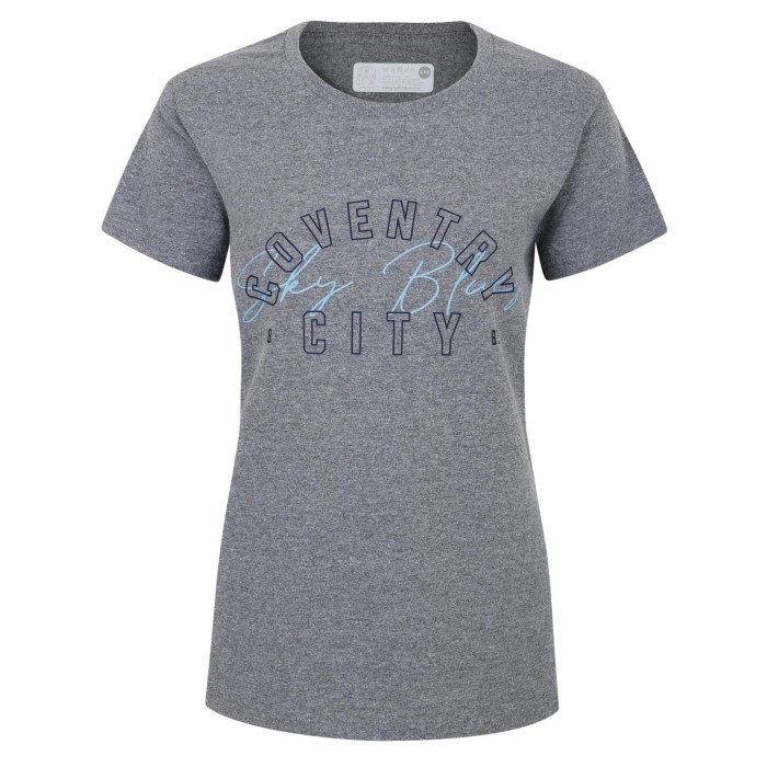 Coventry City Women's Grey Coventry City T-Shirt