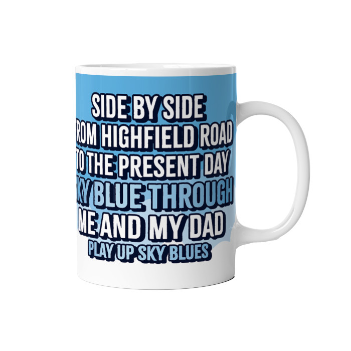 Coventry City No.1 Dad Mug