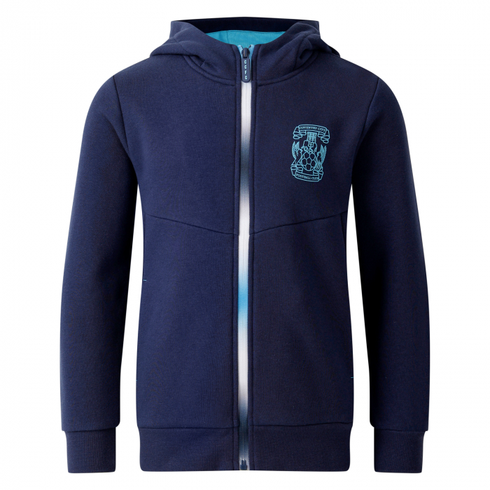 Coventry City Boys Ombre Zip Hoodie
