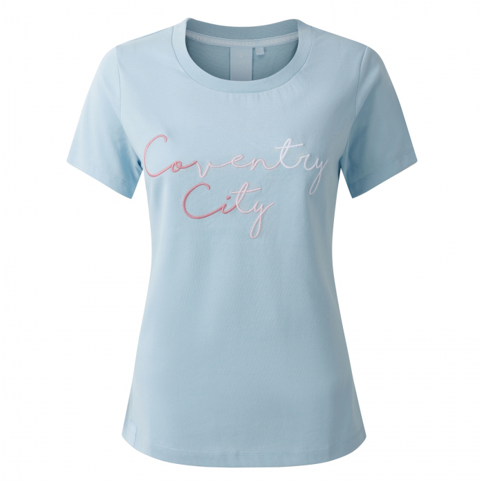 Coventry City Ladies Script Text T-Shirt