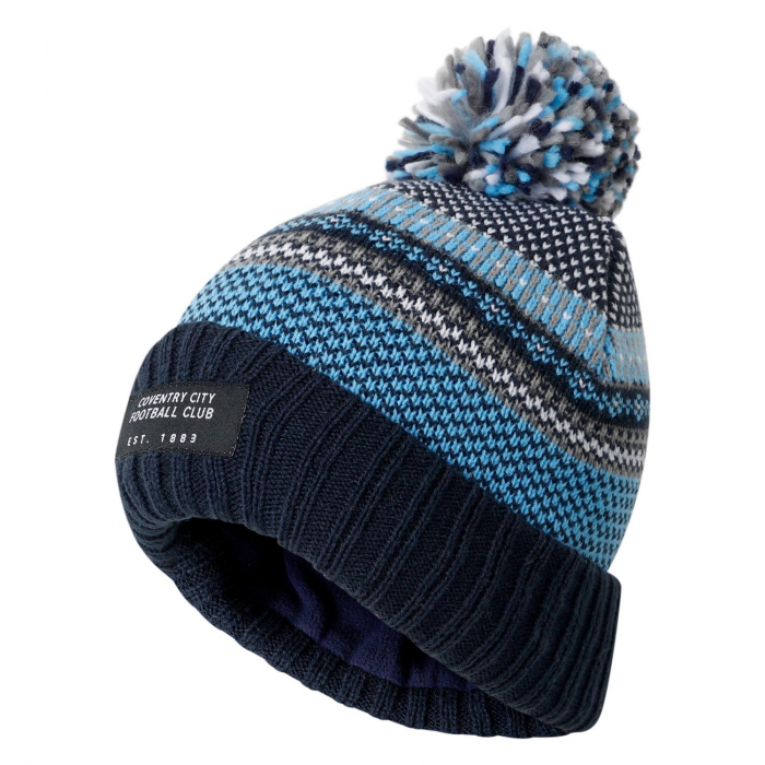 Coventry City Adults Patterned Beanie