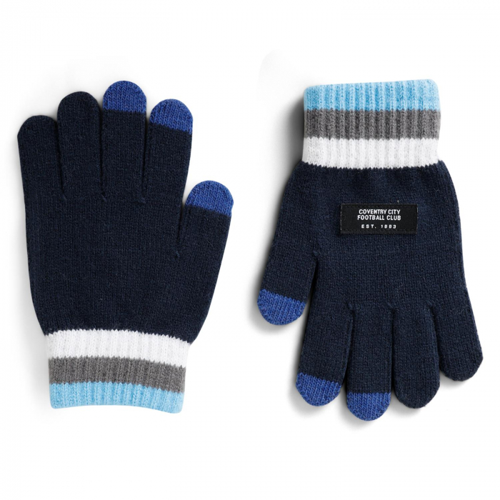 Coventry City Junior Patterned Gloves