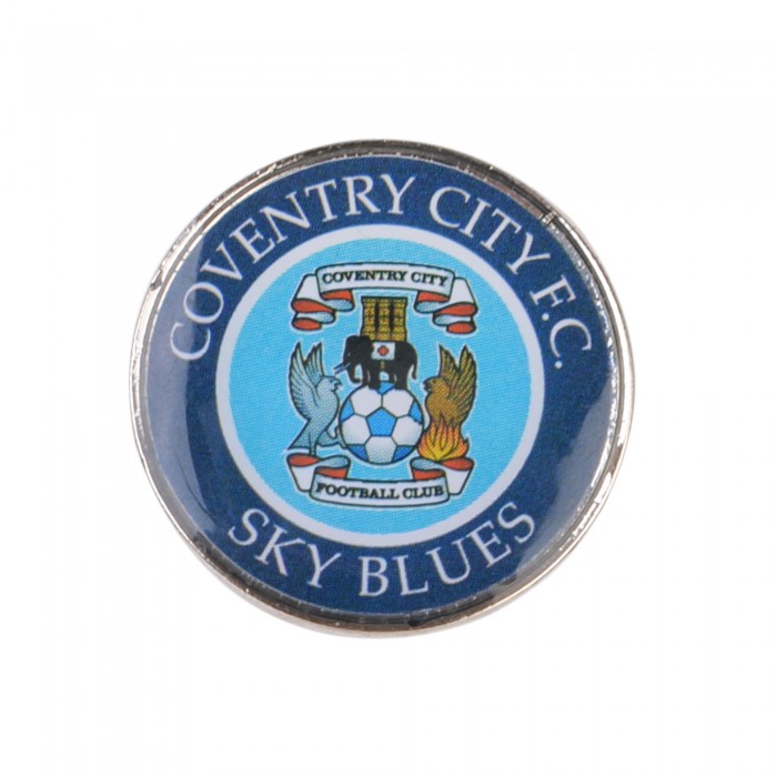 Coventry Disk Pin Badge