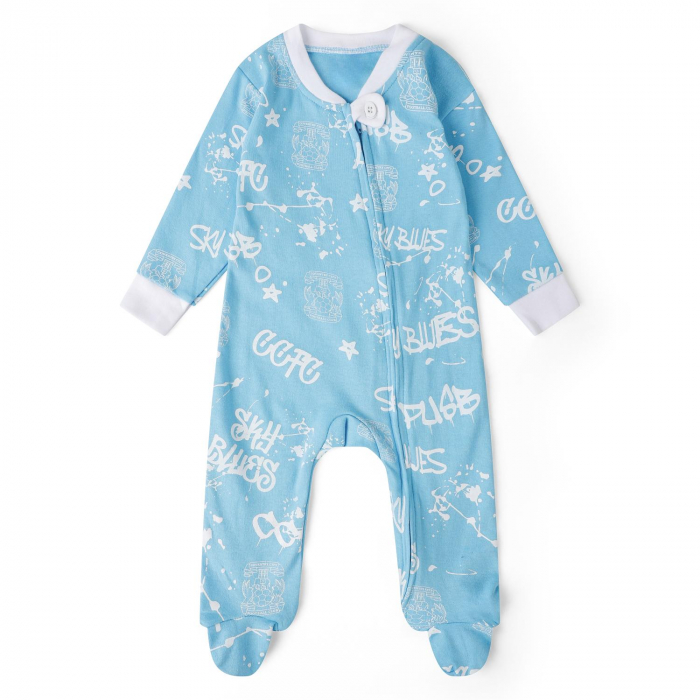 Coventry City Playful Print Sleepsuit