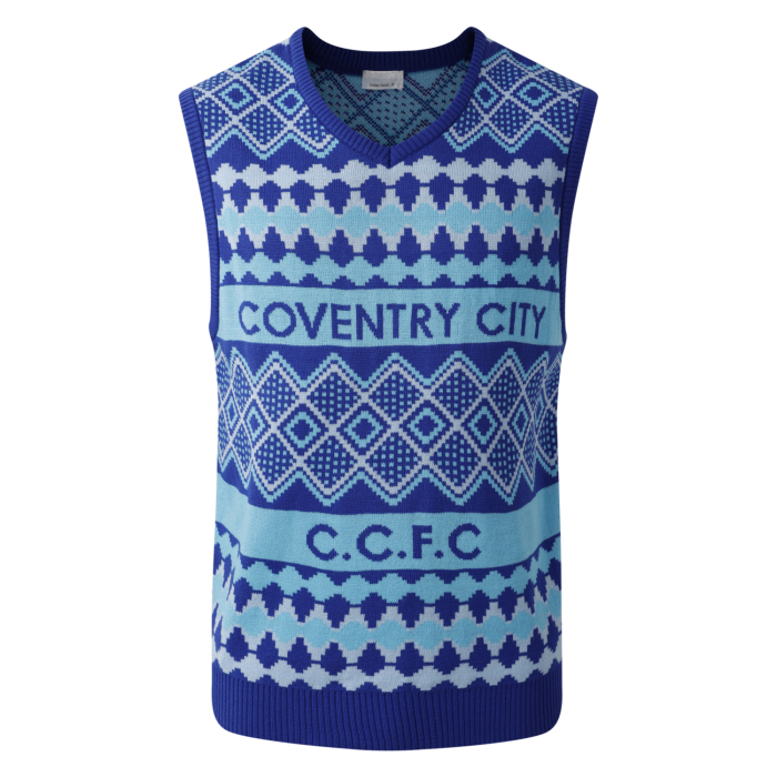 Coventry City Adult Christmas Tank Top
