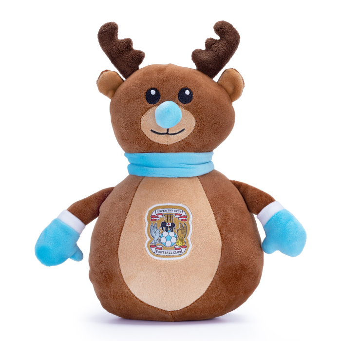 Coventry City Plush Reindeer with Scarf
