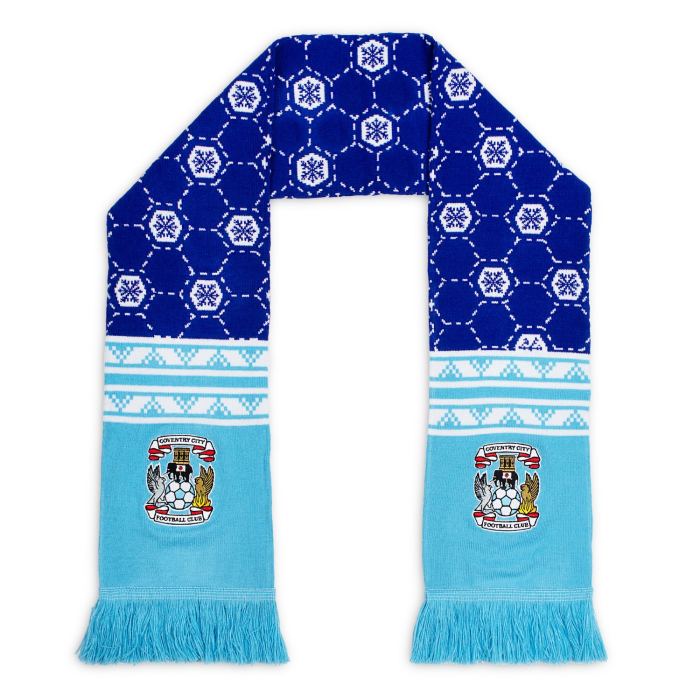 Coventry City Fairisle Scarf