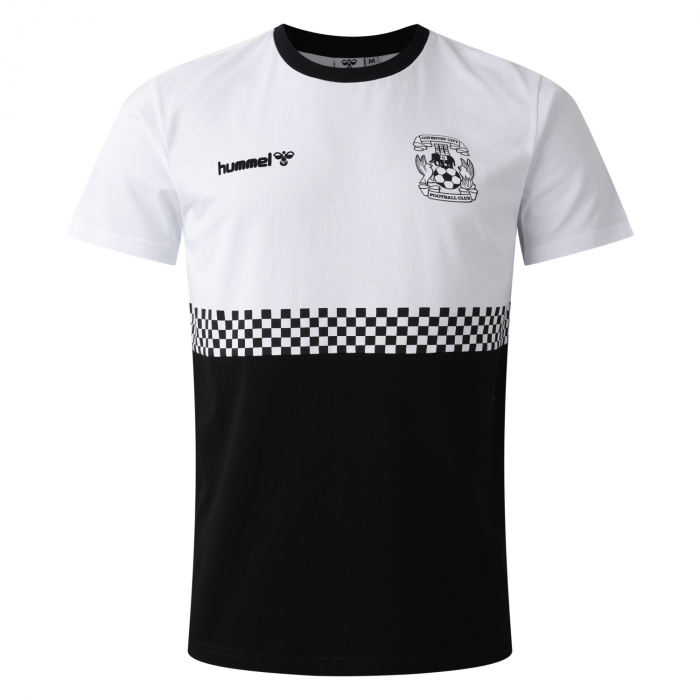 Coventry City 2 Tone Cut & Sew Tee