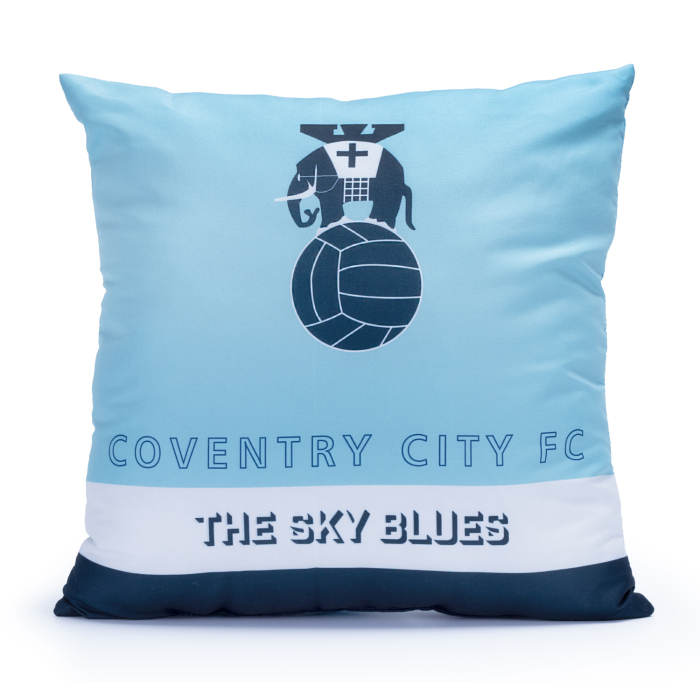 Coventry City Retro Cushion