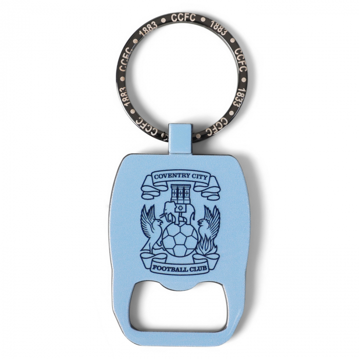 Coventry Midnight Bottle Opener Keyring