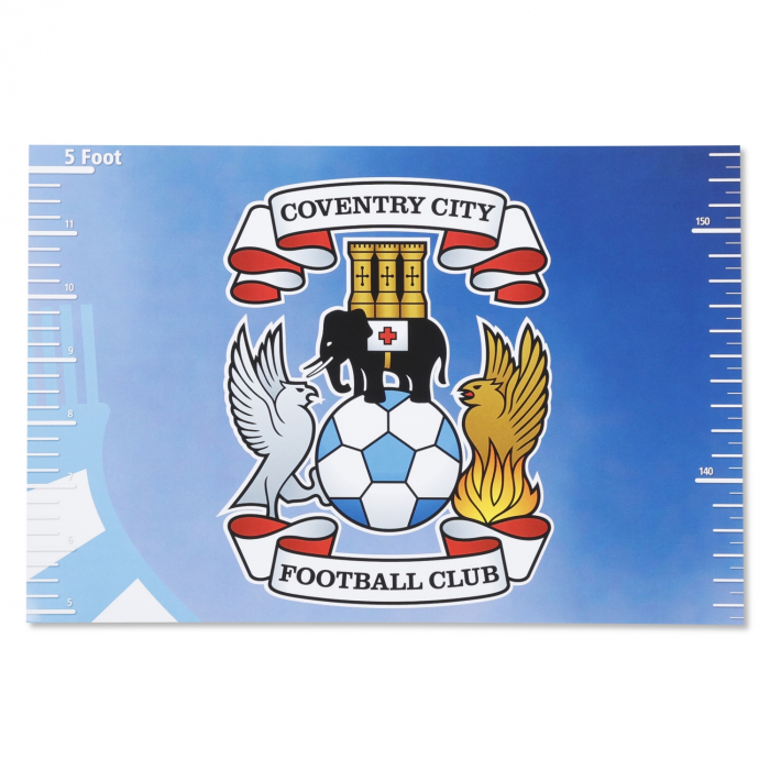 Coventry City Height Chart Mascots